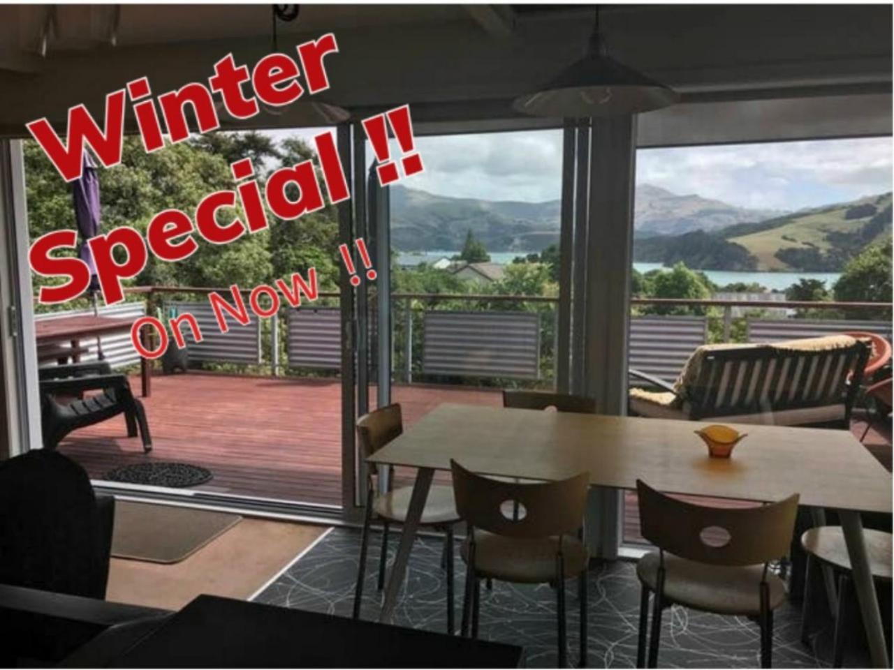Akaroa Sunshine Views And Spa Pool !!! Εξωτερικό φωτογραφία